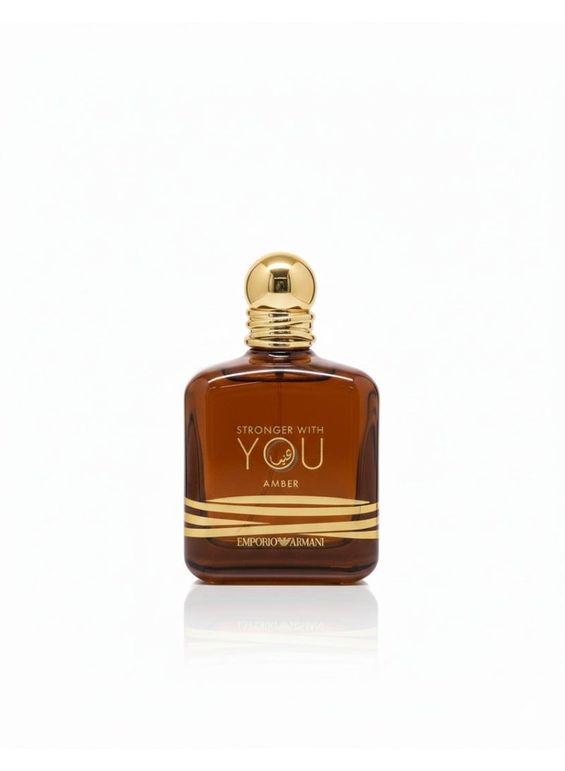armani Stronger With You Amber Eau de Parfum Spray 100ml - Image 1